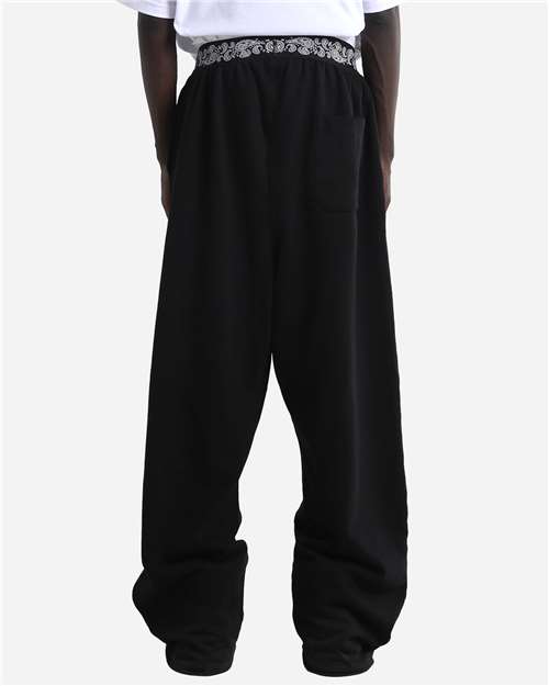 Shaka Wear Unisex Paisley Bandit Sweatpants SHPBS