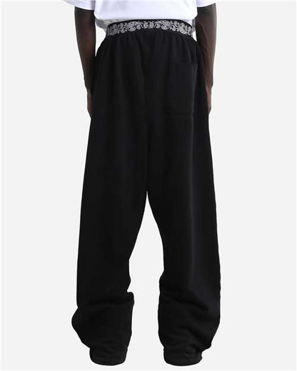 Shaka Wear Unisex Paisley Bandit Sweatpants SHPBS