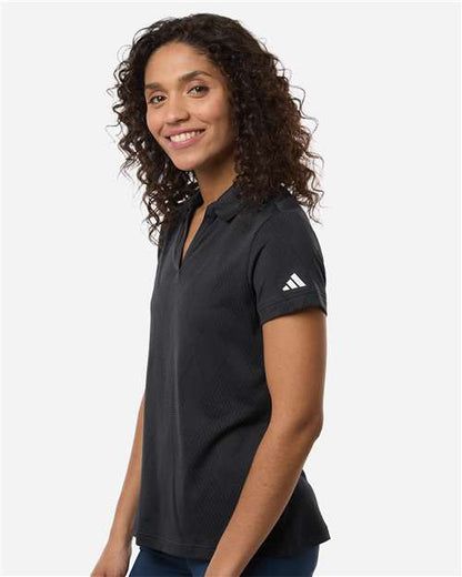 Adidas Women's Textured Jacquard Polo A727