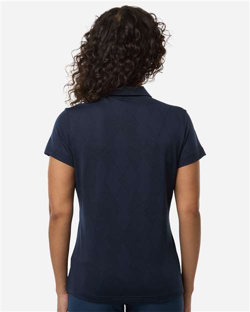 Adidas Women's Textured Jacquard Polo A727