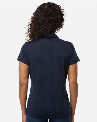 Adidas Women's Textured Jacquard Polo A727