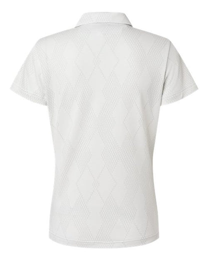 Adidas Women's Textured Jacquard Polo A727