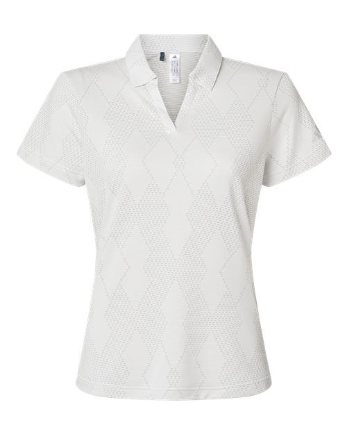 Adidas Women's Textured Jacquard Polo A727