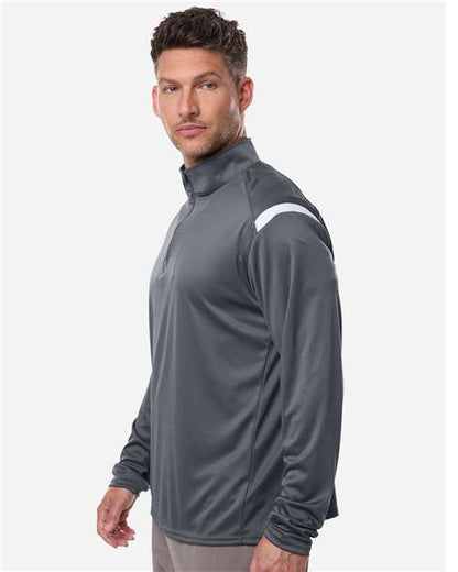 Badger Men's On The Rise Quarter-Zip Pullover 4265