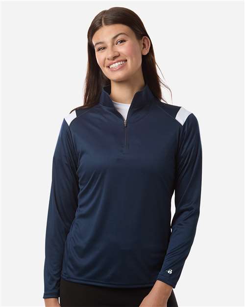 Badger Women's On The Rise Quarter-Zip Pullover 4266