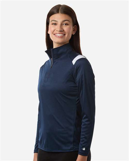 Badger Women's On The Rise Quarter-Zip Pullover 4266