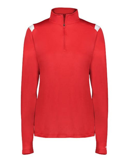 Badger Women's On The Rise Quarter-Zip Pullover 4266