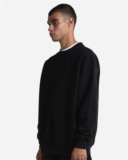 Shaka Wear Unisex Max Heavy Garment-Dyed Crewneck Sweatshirt SHGMC