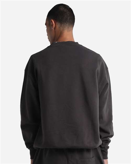 Shaka Wear Unisex Max Heavy Garment-Dyed Crewneck Sweatshirt SHGMC