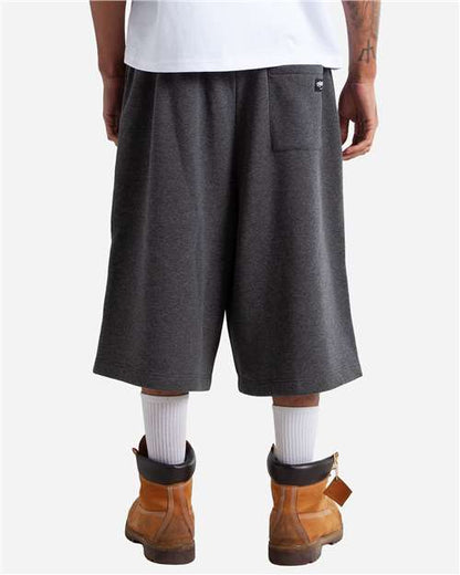 Shaka Wear Unisex Baggy Fleece Shorts SHLFBS