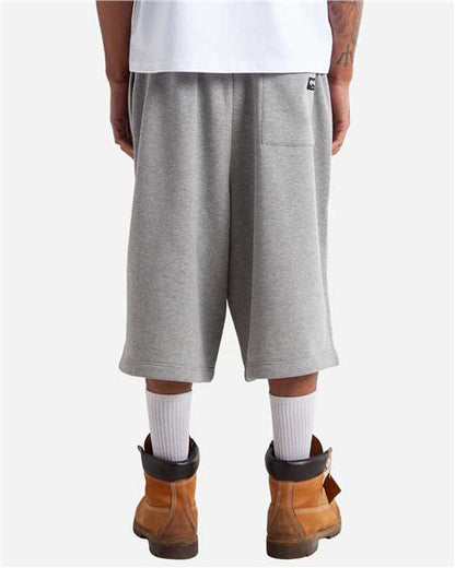 Shaka Wear Unisex Baggy Fleece Shorts SHLFBS