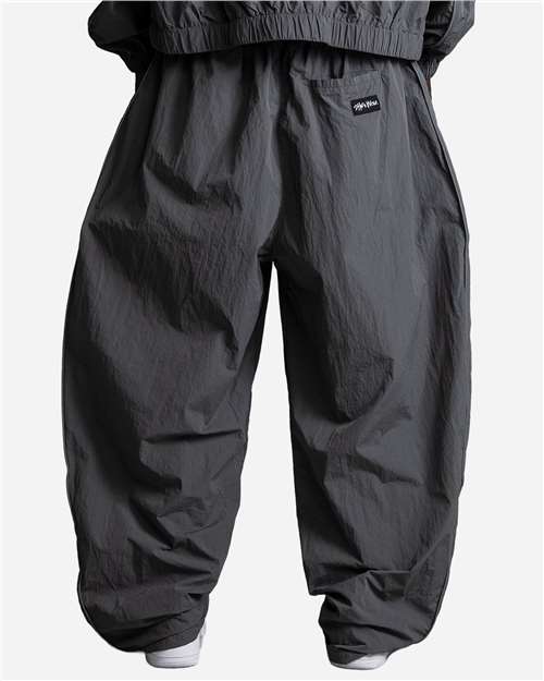 Shaka Wear Unisex Wind OPPS Reflective Balloon Pants SH3MWOBNP