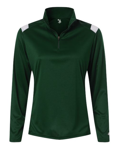 Badger Women's On The Rise Quarter-Zip Pullover 4266