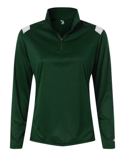 Badger Women's On The Rise Quarter-Zip Pullover 4266