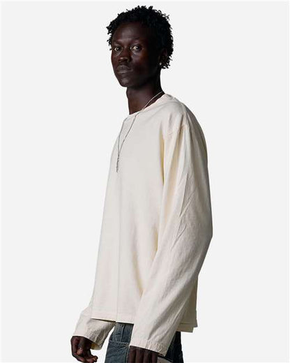Shaka Wear Unisex 6.5oz Retro Garment-Dyed Long Sleeve Tee SHRGL