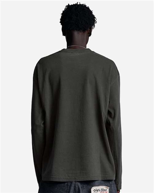 Shaka Wear Unisex 6.5oz Retro Garment-Dyed Long Sleeve Tee SHRGL