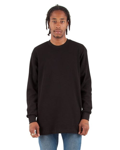 Shaka Wear Unisex Heavyweight Thermal Long Sleeve T-Shirt SHTHRM