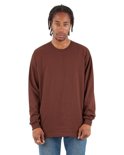 Shaka Wear Unisex Tall Max Heavyweight Long Sleeve T-Shirt SHMHLST