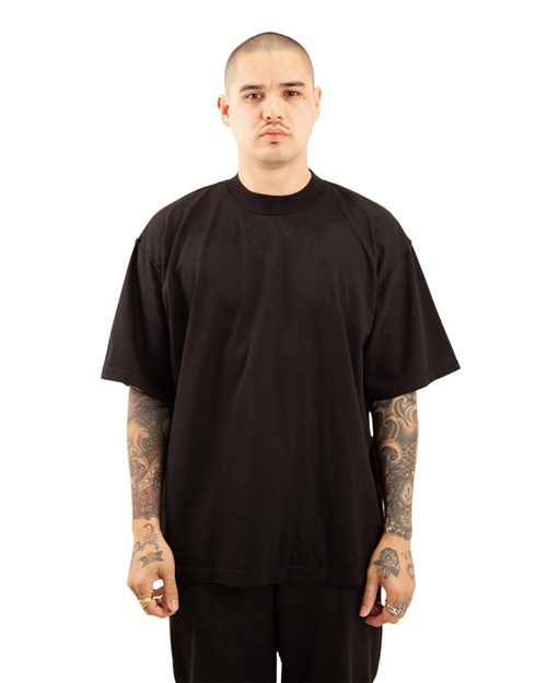 Shaka Wear Unisex Garment-Dyed Reverse T-Shirt SHGRS