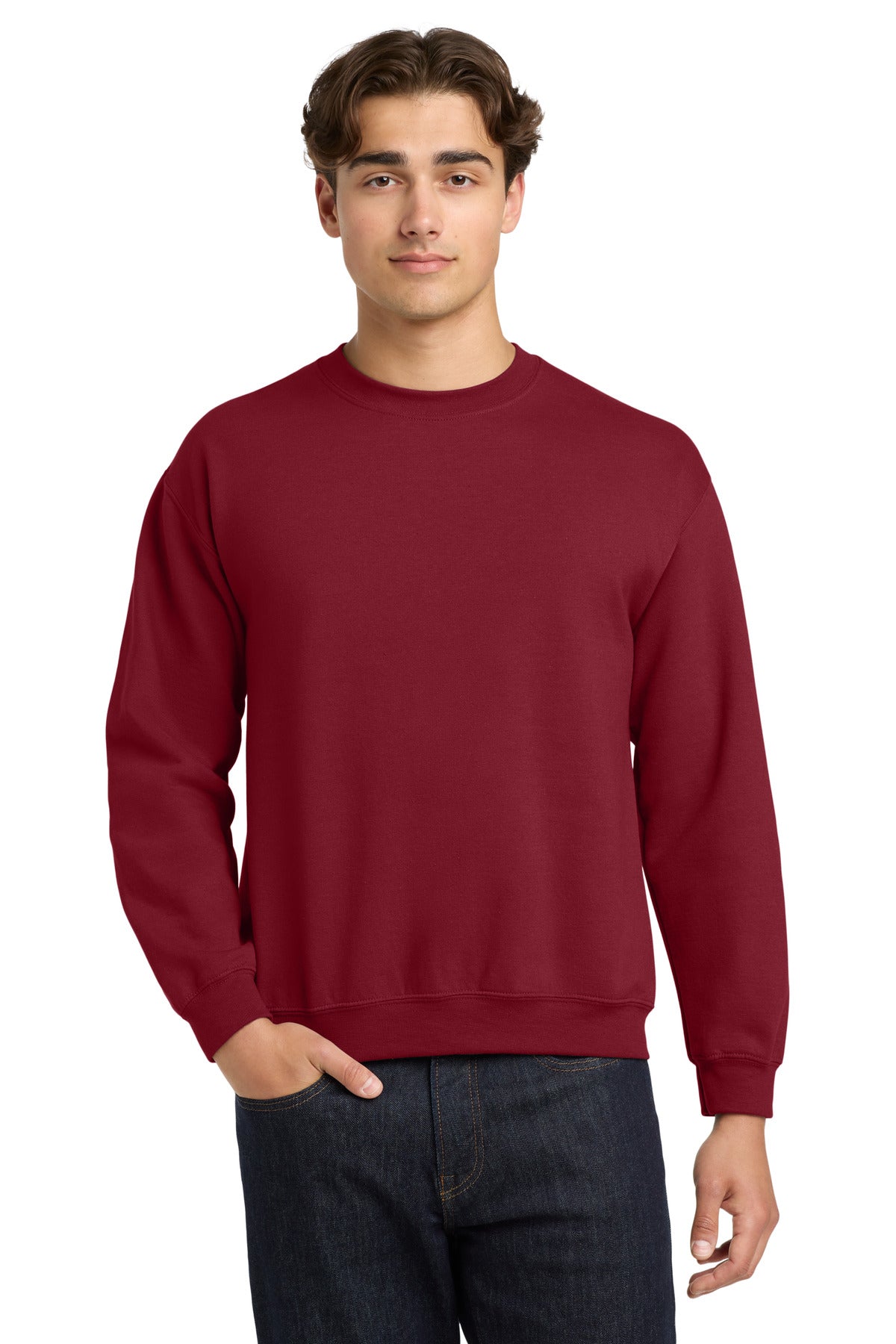 Gildan Heavy Blend Crewneck Sweatshirt.  18000