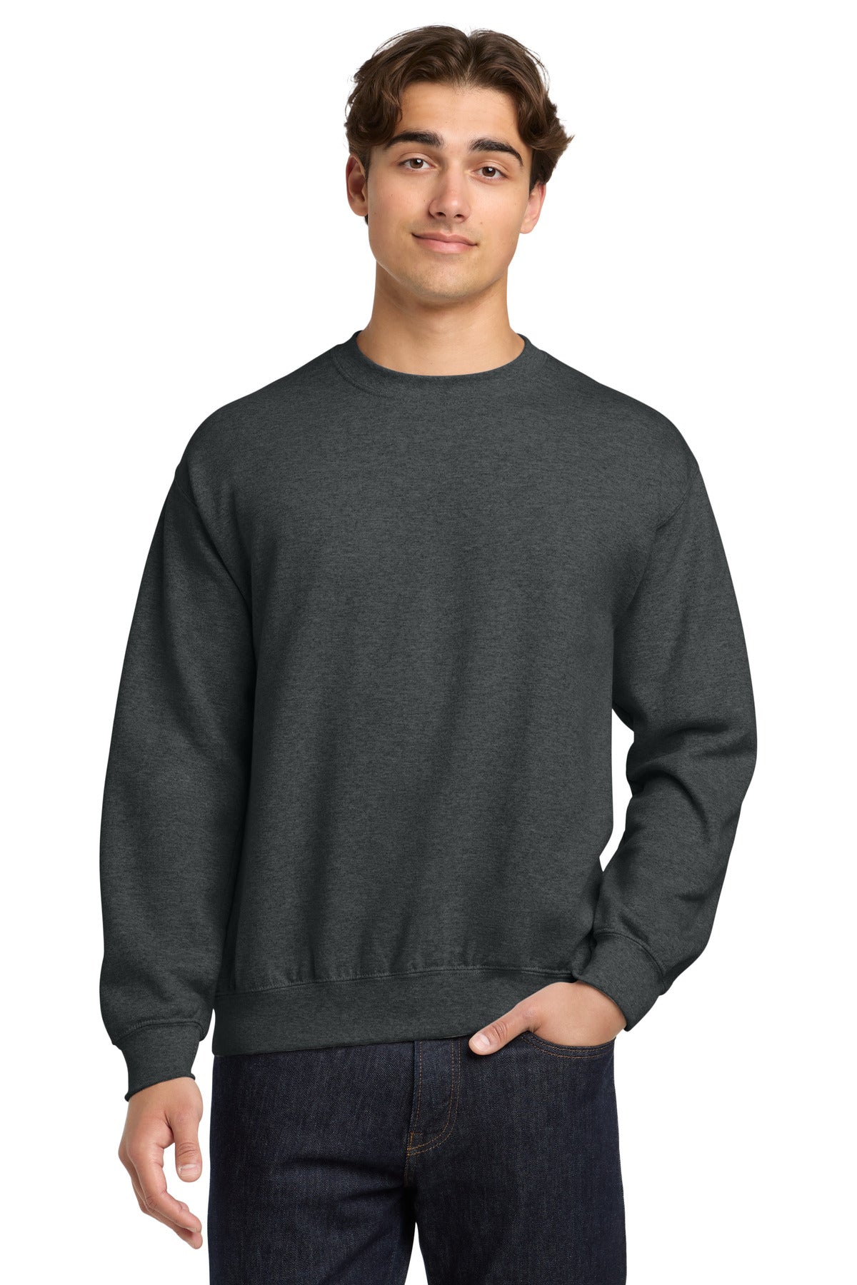 Gildan Heavy Blend Crewneck Sweatshirt.  18000