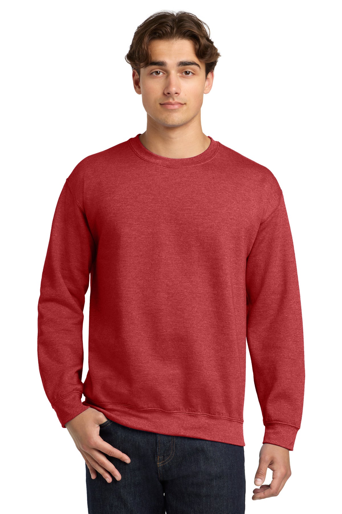 Gildan Heavy Blend Crewneck Sweatshirt.  18000
