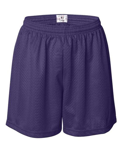 Badger Women's Pro Mesh 5" Solid Liner Shorts 7216