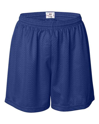 Badger Women's Pro Mesh 5" Solid Liner Shorts 7216