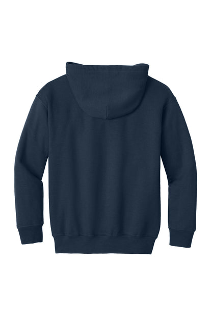 Gildan Youth Heavy Blend Full-Zip Hooded Sweatshirt. 18600B