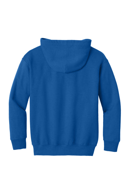 Gildan Youth Heavy Blend Full-Zip Hooded Sweatshirt. 18600B