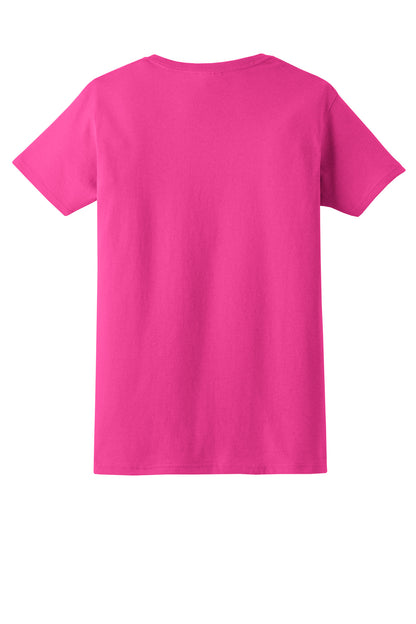 Gildan Women's Ultra Cotton 100% US Cotton T-Shirt. 2000L