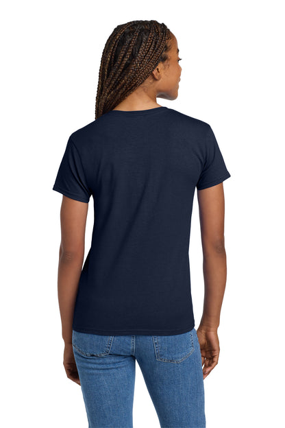Gildan Women's Ultra Cotton 100% US Cotton T-Shirt. 2000L