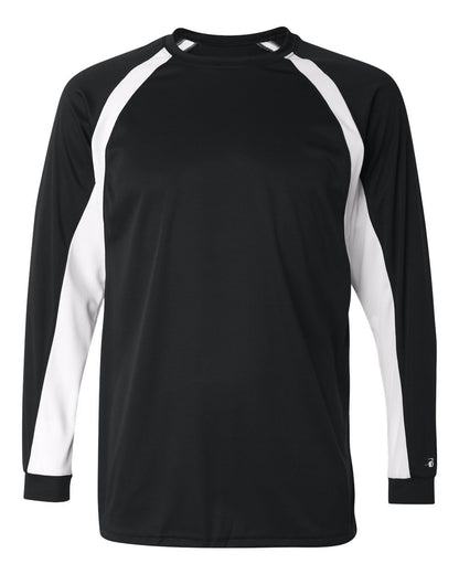 Badger Men's B-Core Hook Long Sleeve T-Shirt 4154