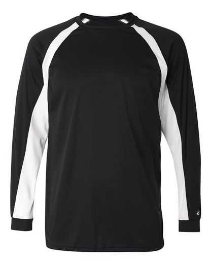 Badger Men's B-Core Hook Long Sleeve T-Shirt 4154