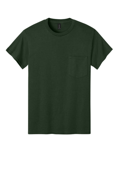 Gildan - Ultra Cotton 100% US Cotton T-Shirt with Pocket.  2300