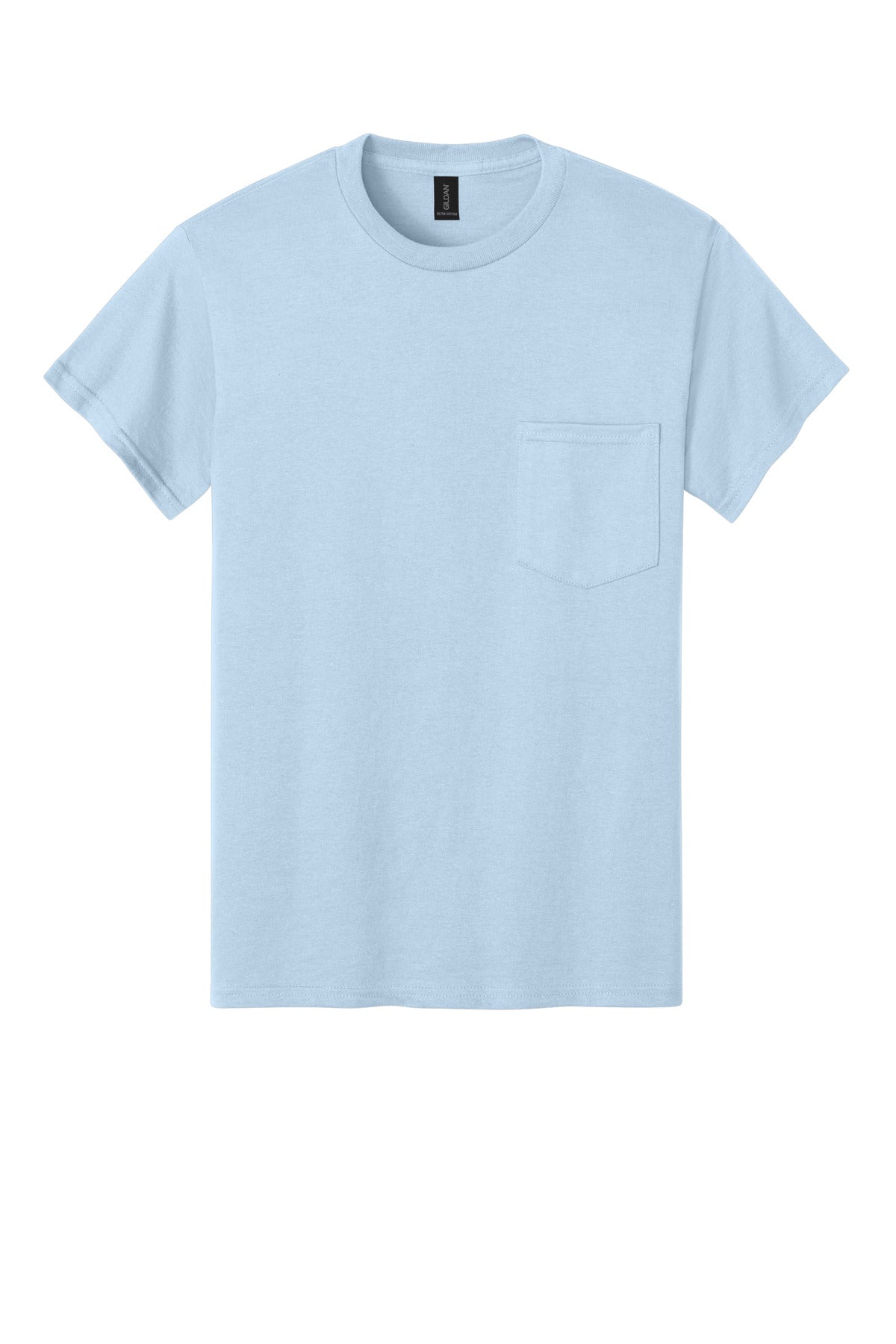 Gildan - Ultra Cotton 100% US Cotton T-Shirt with Pocket.  2300