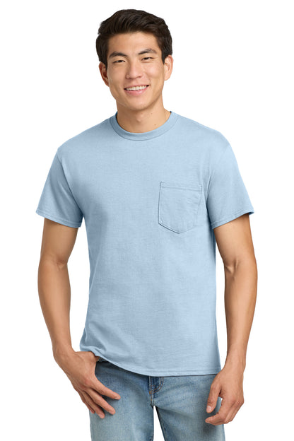 Gildan - Ultra Cotton 100% US Cotton T-Shirt with Pocket.  2300