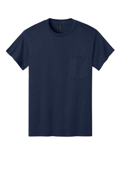 Gildan - Ultra Cotton 100% US Cotton T-Shirt with Pocket.  2300