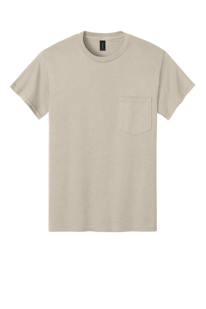 Gildan - Ultra Cotton 100% US Cotton T-Shirt with Pocket.  2300