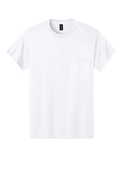 Gildan - Ultra Cotton 100% US Cotton T-Shirt with Pocket.  2300