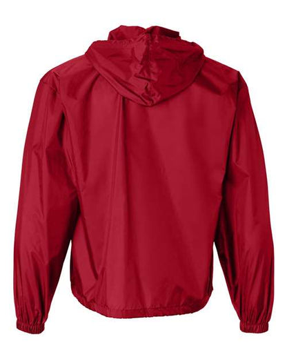 Augusta Sportswear Unisex Packable Half-Zip Hooded Pullover Jacket 3130