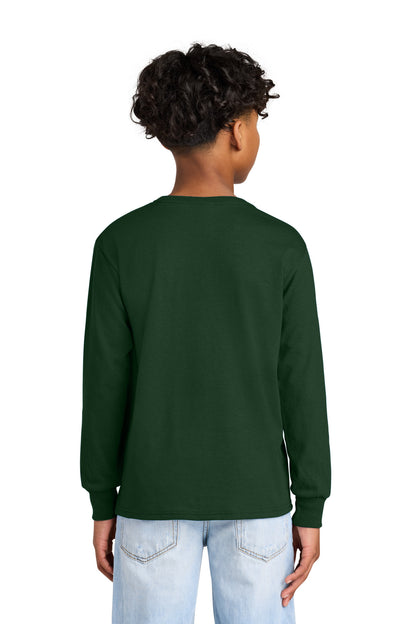 Jerzees Youth Dri-Power 50/50 Cotton/Poly Long Sleeve 29BL