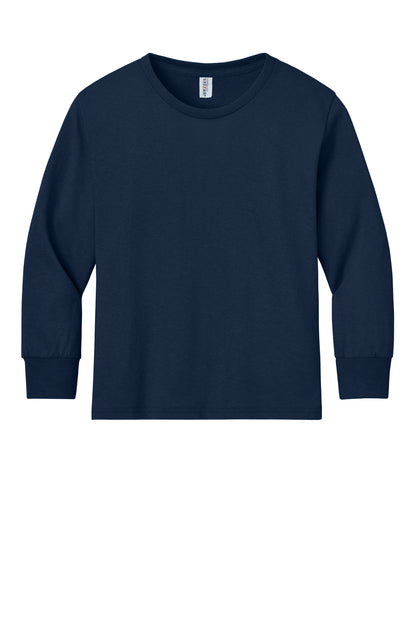 Jerzees Youth Dri-Power 50/50 Cotton/Poly Long Sleeve 29BL