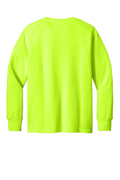 Jerzees Youth Dri-Power 50/50 Cotton/Poly Long Sleeve 29BL