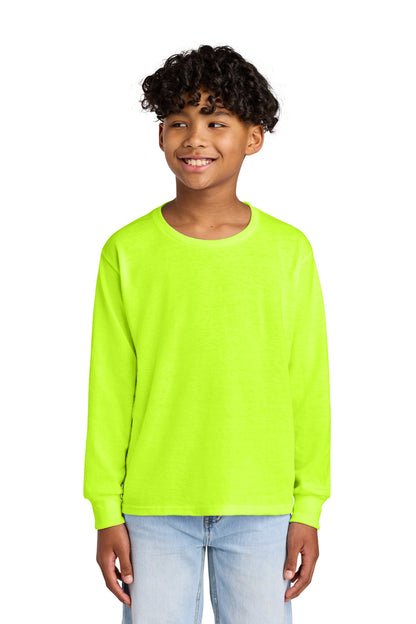 Jerzees Youth Dri-Power 50/50 Cotton/Poly Long Sleeve 29BL