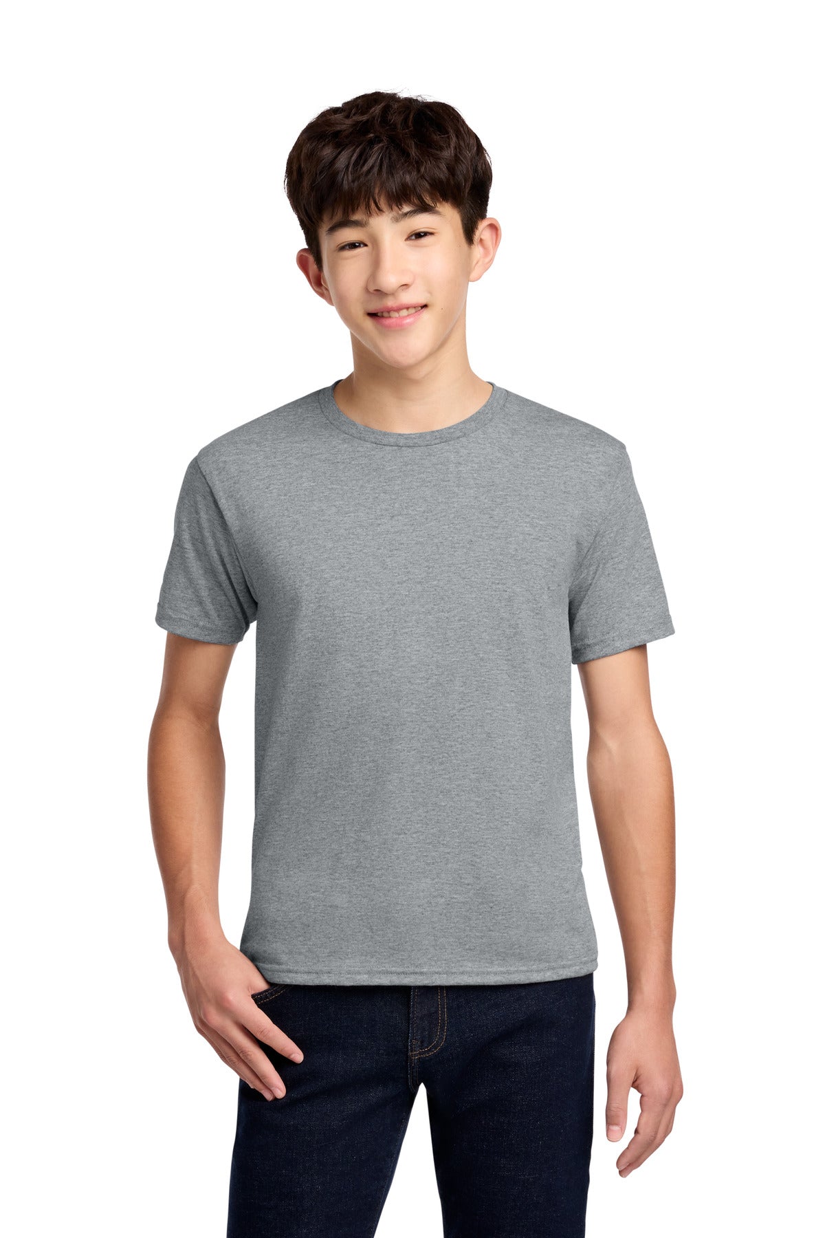 Jerzees - Youth Dri-Power 50/50 Cotton/Poly T-Shirt.  29B