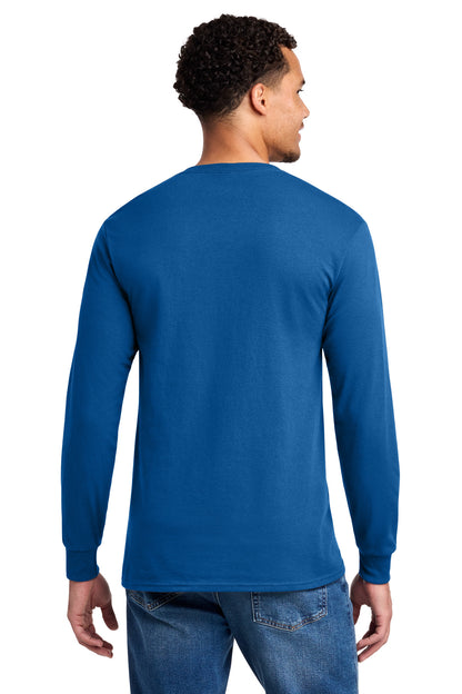 Jerzees - Dri-Power 50/50 Cotton/Poly Long Sleeve T-Shirt.  29LS