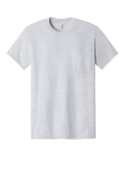 Jerzees -  Dri-Power 50/50 Cotton/Poly Pocket T-Shirt.  29MP