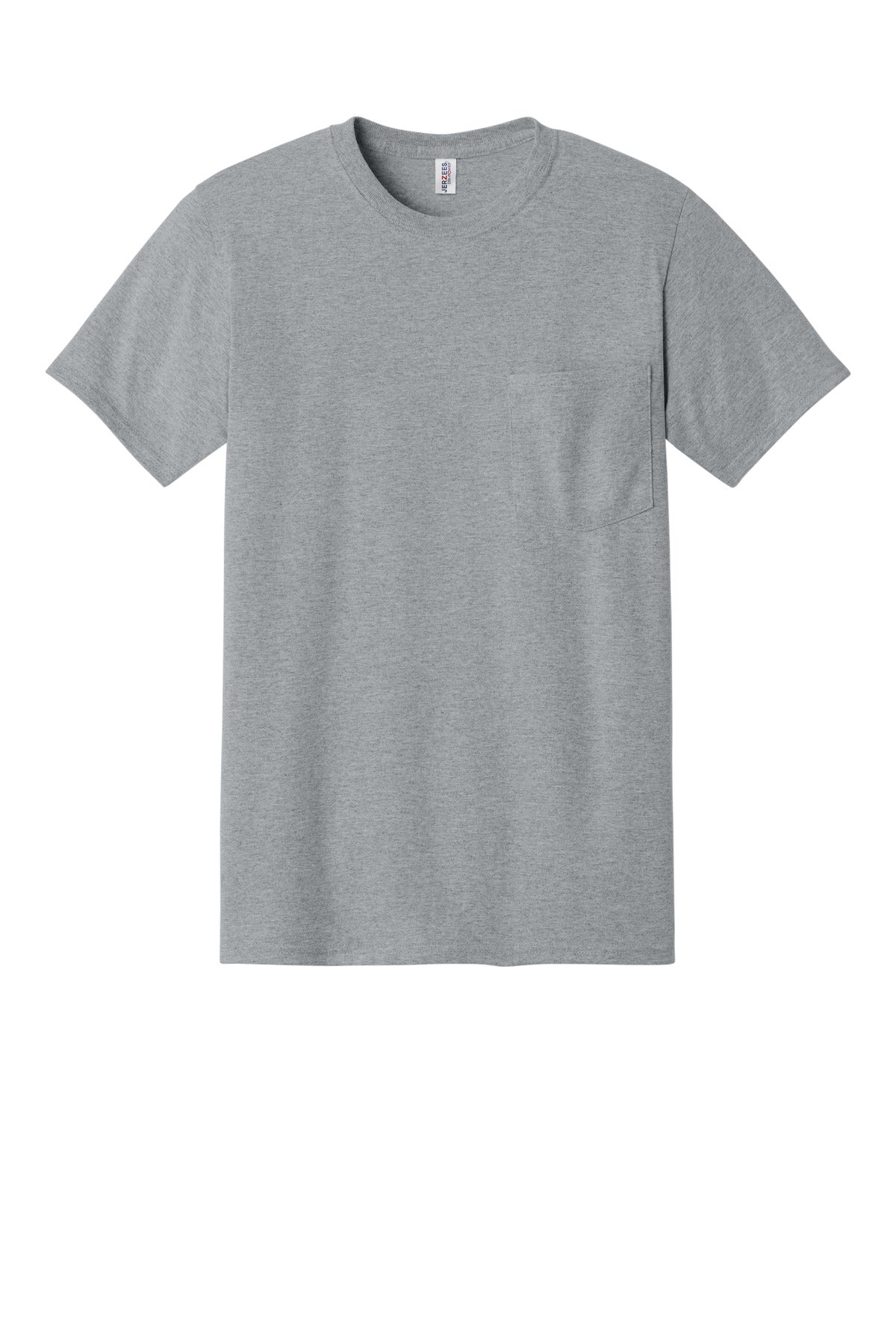 Jerzees -  Dri-Power 50/50 Cotton/Poly Pocket T-Shirt.  29MP