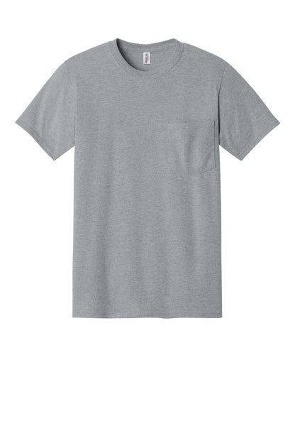 Jerzees -  Dri-Power 50/50 Cotton/Poly Pocket T-Shirt.  29MP